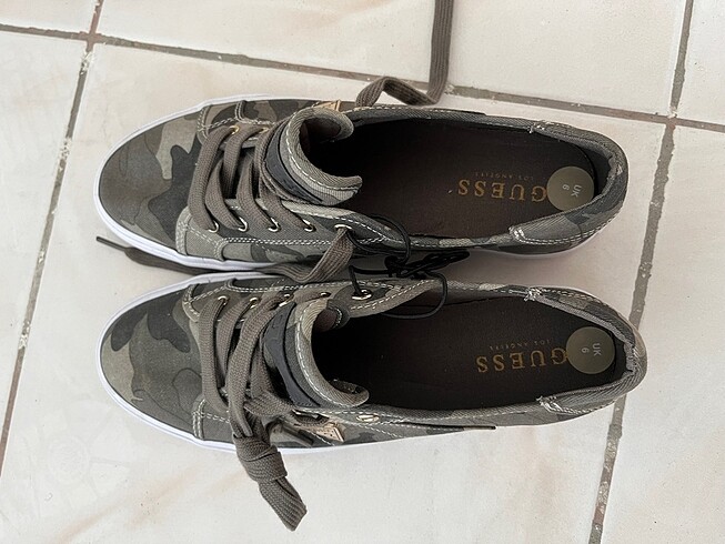 39 Beden haki Renk Guess Ayakkabı