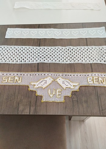 El Yapımı Dantel Şeritler
