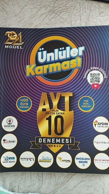 Ünlüler karmasi ayt denemesi 
