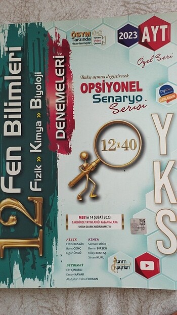 Ayt fen denemesi