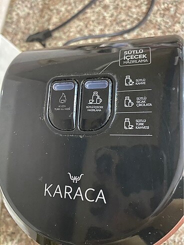 Karaca Karaca sütlü Türk kahve makinesi