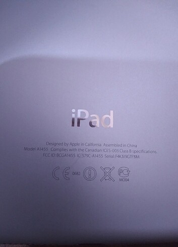 Beden Renk Ipad mini