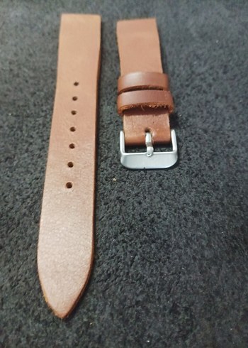 Vintage Tarzda Kahverengi Erkek Saat Kayışı - Görsel 6