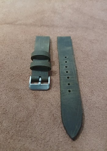 Vintage Tarzda Kahverengi Erkek Saat Kayışı - Görsel 5