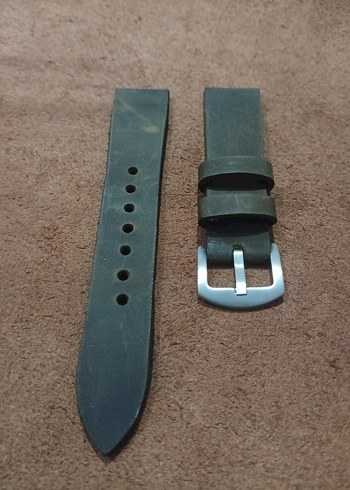 Vintage Tarzda Kahverengi Erkek Saat Kayışı - Görsel 10