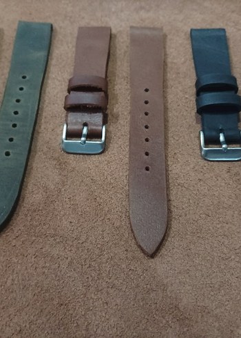 Vintage Tarzda Kahverengi Erkek Saat Kayışı - Görsel 11