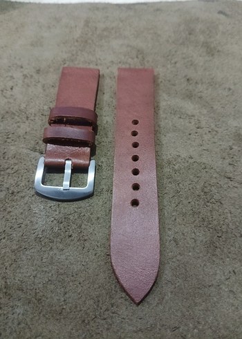 Vintage Tarzda Kahverengi Erkek Saat Kayışı - Görsel 2