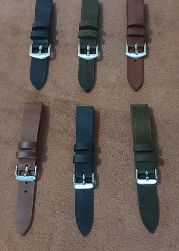 Vintage Tarzda Kahverengi Erkek Saat Kayışı - Görsel 4