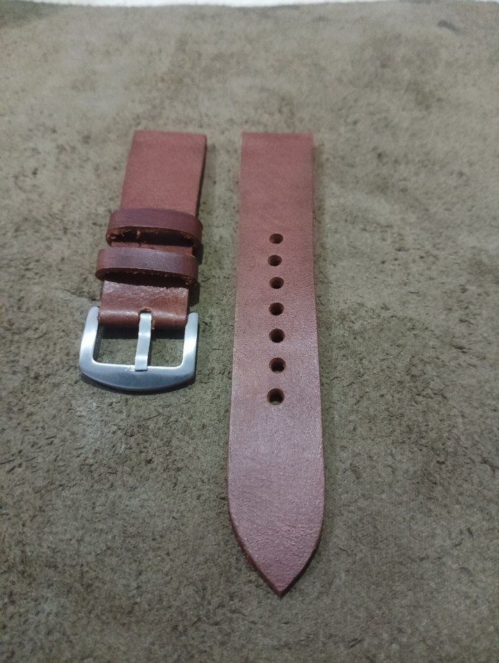 Vintage Tarzda Kahverengi Erkek Saat Kayışı - Görsel 2