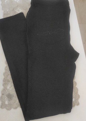 gri tayt büyük beden kalın - Görsel 3