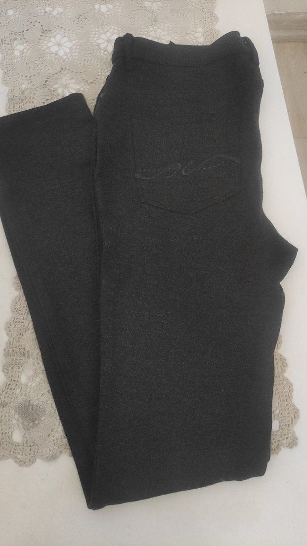 gri tayt büyük beden kalın - Görsel 2