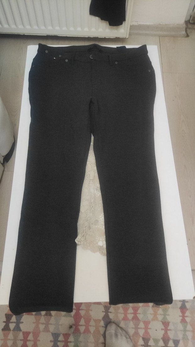 gri tayt büyük beden kalın - Görsel 4