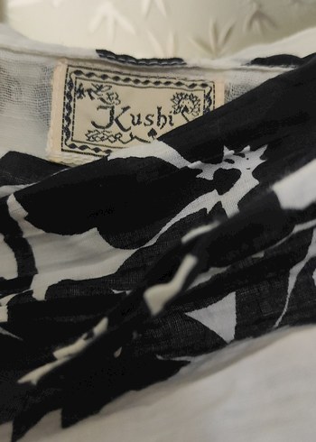 Gri Desenli Midi etek tiril tiril - Görsel 3