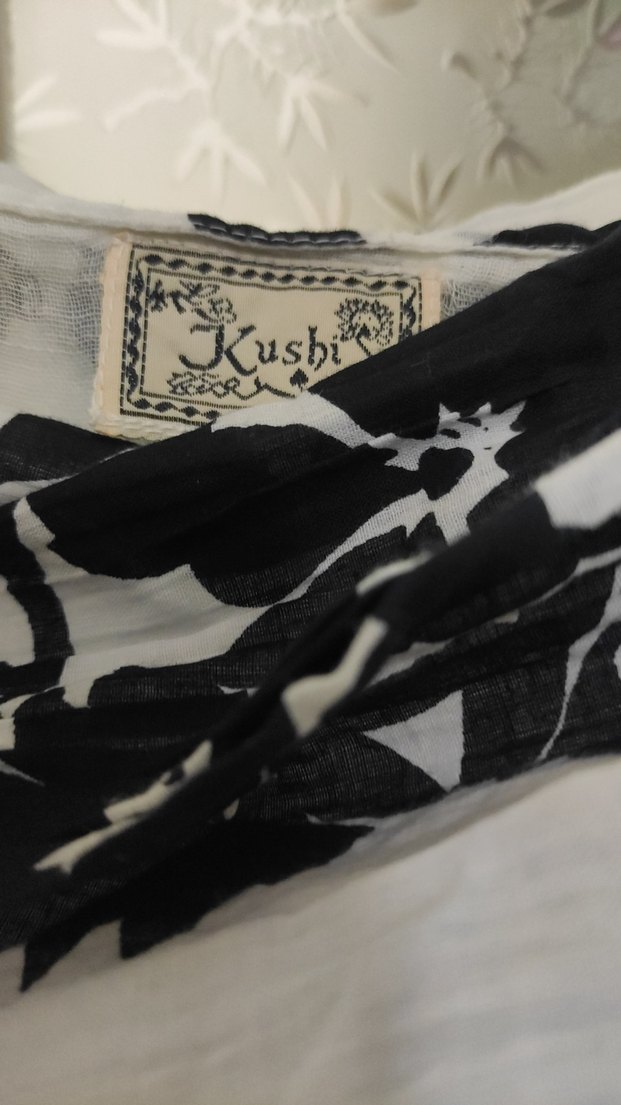 Gri Desenli Midi etek tiril tiril - Görsel 3