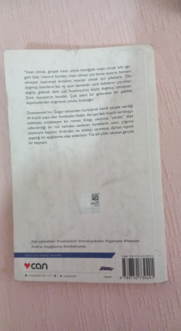 Yeraltından Notlar - Fyodor Dostoyevski - Görsel 3