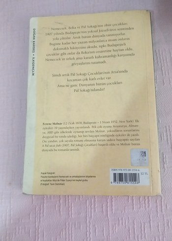 Pál Sokağı Çocukları - Ferenc Molnár - Görsel 3