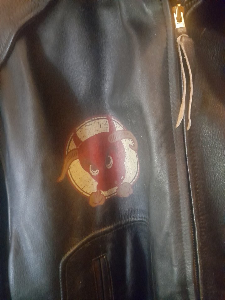 TREVOR KULLANILMAMIŞ, KAHVERENGİ YAKASİ KÜRKLÜ BİKER DERİ CEKET - Görsel 2