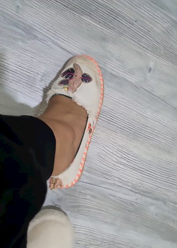 Boncuk İşlemeli Beyaz Bohem Espadril
Hollanda malıdır - Görsel 4