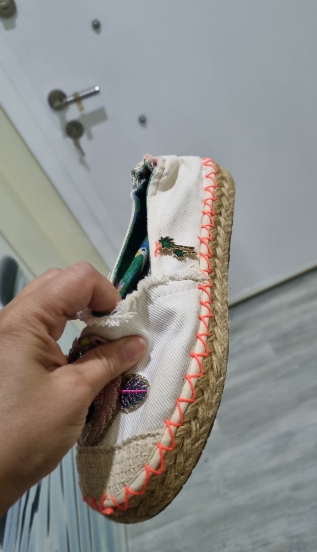 Boncuk İşlemeli Beyaz Bohem Espadril
Hollanda malıdır - Görsel 2