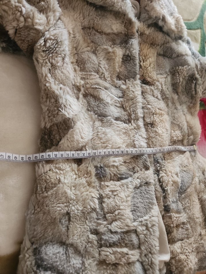 Bohem Midi Kadın Suni Kürk Ceket - Görsel 5