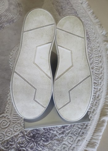 Siyah Deri Günlük Erkek Spor Ayakkabı - Görsel 7