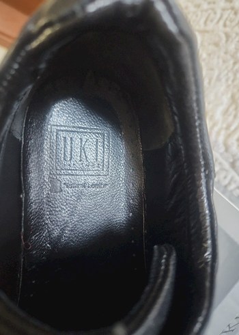 Siyah Deri Günlük Erkek Spor Ayakkabı - Görsel 3