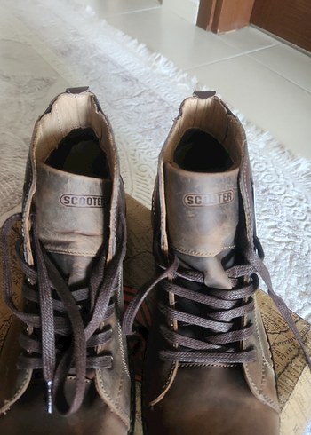 Erkek Kahverengi Deri Bot - Görsel 4