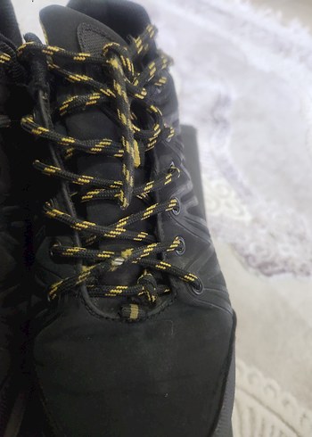 Erkek Gri Sarı Bağcıklı Outdoor Spor Ayakkabı - Görsel 8