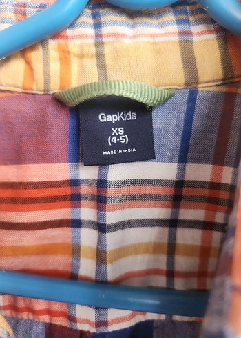 Gap Erkek Çocuk Çok Renkli Kareli Gömlek