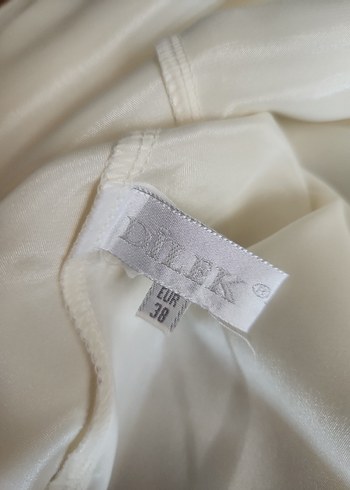 Uzun Beyaz Dantel Kimono - Görsel 8