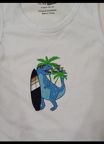 Hello baby Ebebek 5 yaş tshirt beyaz