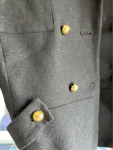 36 Beden siyah Renk Kısa ceket