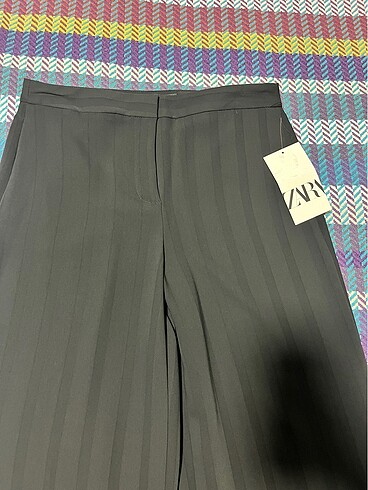 Etiketli kumas pantolon