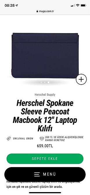 Herschel 13 inch Laptop Kılıfı