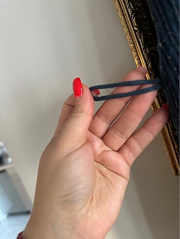 xs Beden lacivert Renk Yargıcı Arkası ve yakası V triko düz kesim elbise