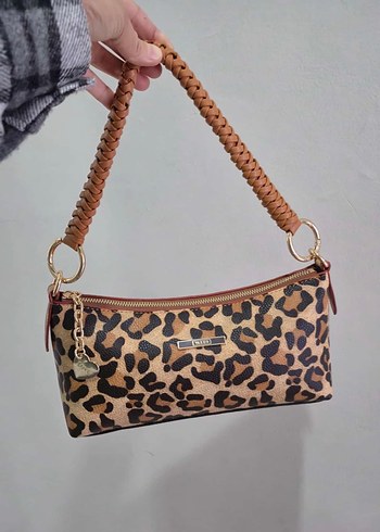 Vakko leopar çanta