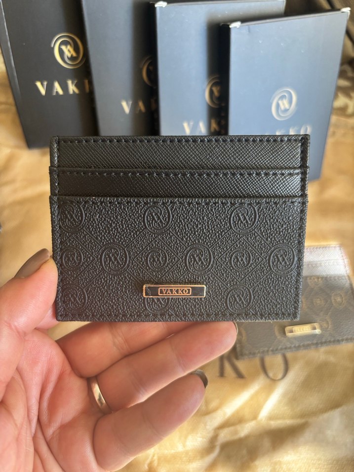 Vakko özel kutulu monogram kartlık - Görsel 3