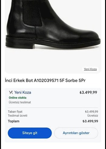 erkek deri bot - Görsel 3