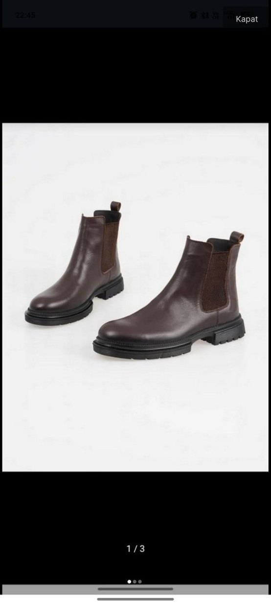 hakiki deri erkek bot - Görsel 2