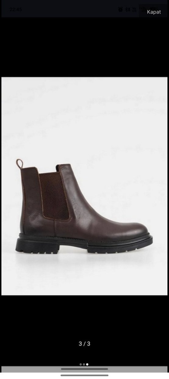 hakiki deri erkek bot - Görsel 3