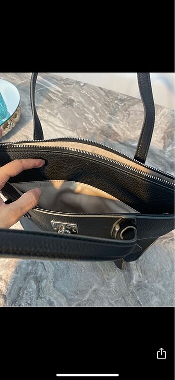 Beden siyah Renk Nine west çanta