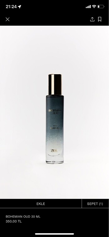 Zara ZARA BOHEMIAN OUD