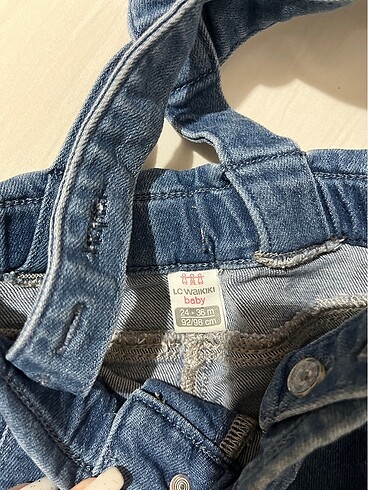 24-36 Ay Beden Askılı pantolon