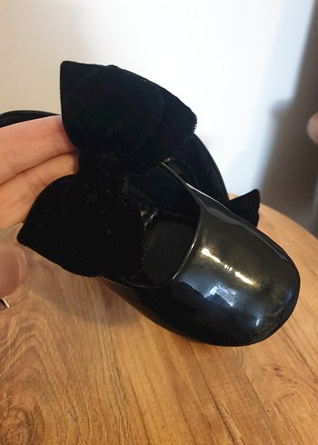 Zara Kız Çocuk Siyah Fiyonklu Ayakkabı - Görsel 2