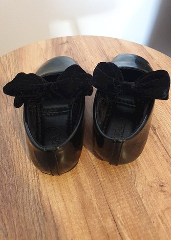 Zara Kız Çocuk Siyah Fiyonklu Ayakkabı - Görsel 5