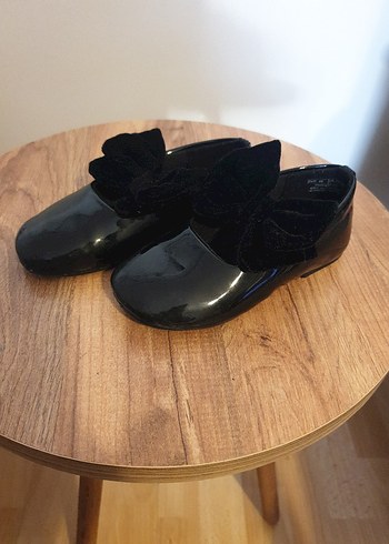 Zara Kız Çocuk Siyah Fiyonklu Ayakkabı - Görsel 6