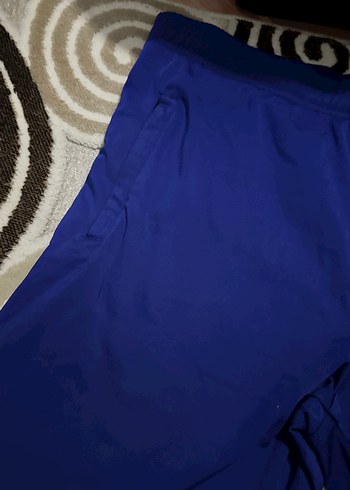 Mavi Rahat Kesim Erkek Eşofman Altı - Görsel 3