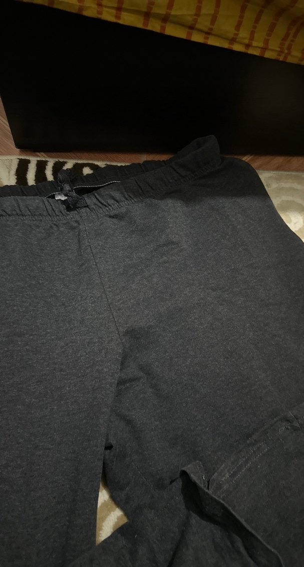 Gri Rahat Kesim eşofman altı - Görsel 3