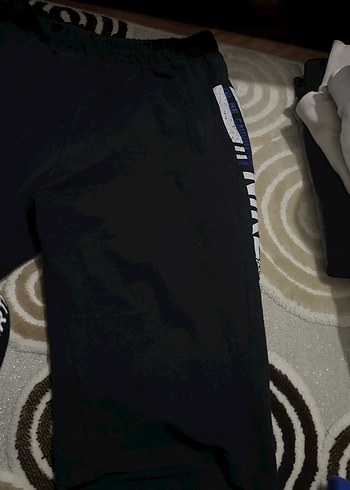 Siyah Erkek Spor Kesim Eşofman Altı - Görsel 2