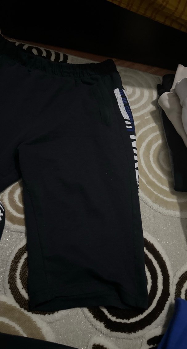 Siyah Erkek Spor Kesim Eşofman Altı - Görsel 2